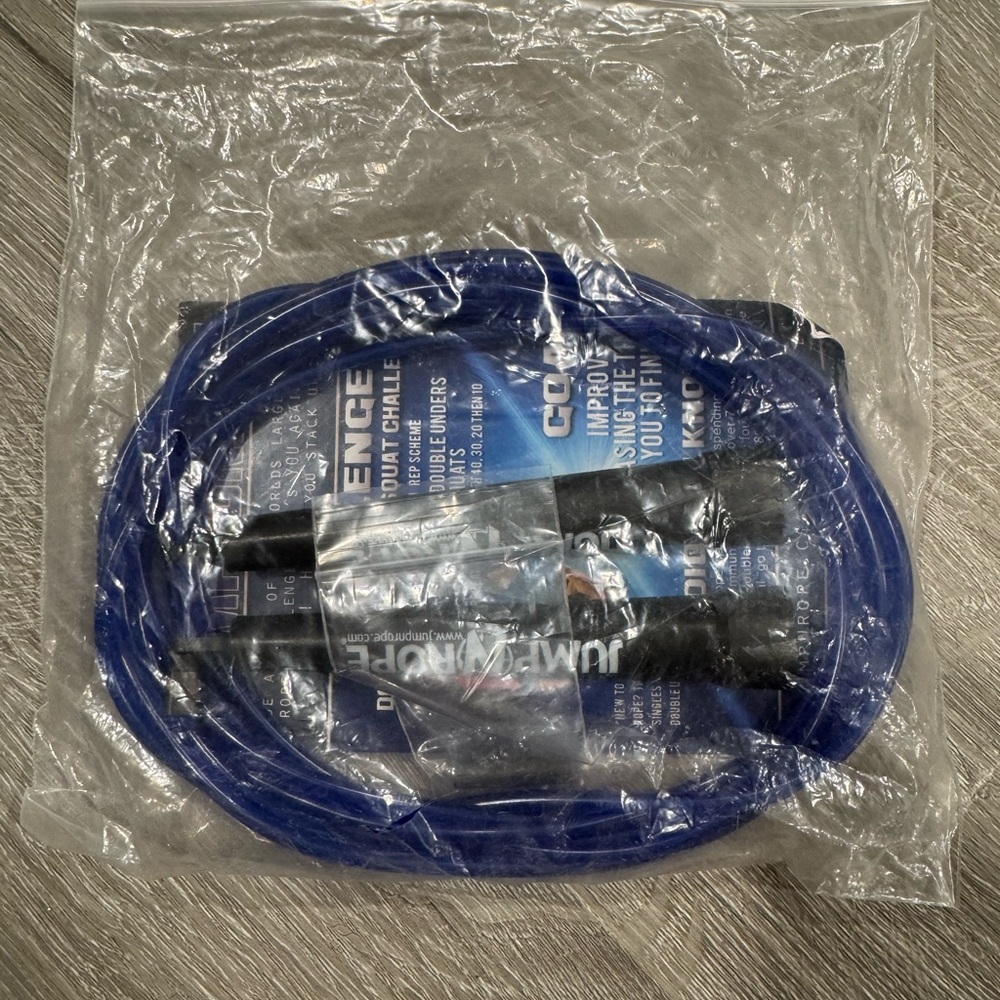 Blue Jump Rope